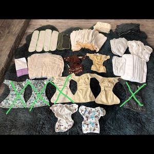 ❌SOLD❌ Cloth Diaper Lot